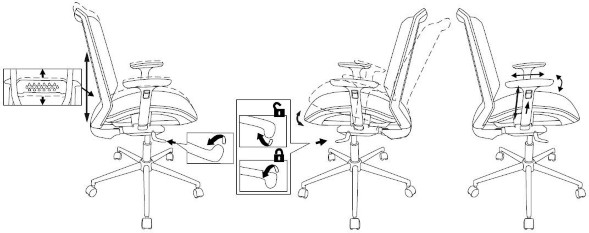 Кресло Бюрократ Sirius серый KF-1