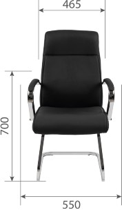 Кресло для посетителей  CHAIRMAN CH 853V