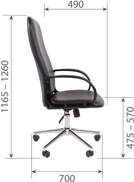 Кресло для руководителя  CHAIRMAN 278 ЭКО