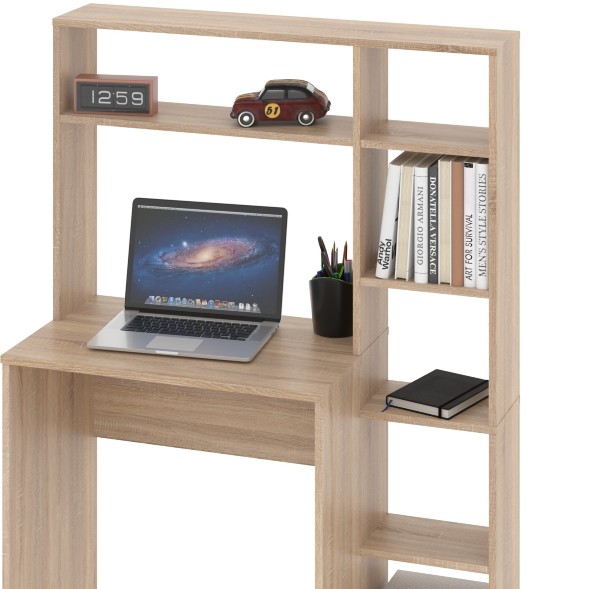 Стол компьютерный CD 1010 Дуб Сонома светлый 1000х450х1410 COMP в Балашихе 