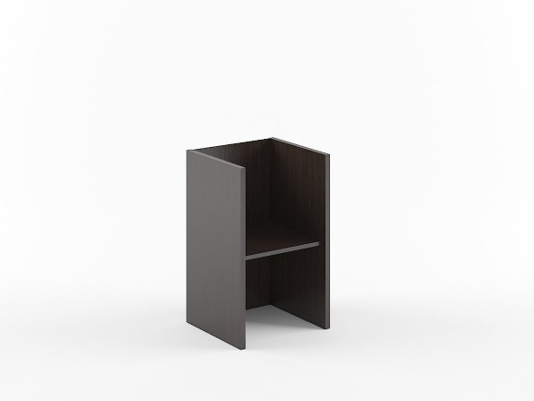 Стеллаж B 411 Беларусь Венге Магия 475*435*770 в Балашихе 