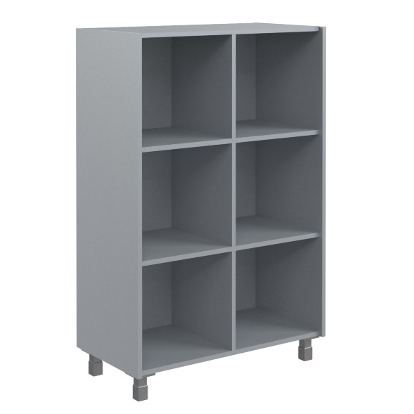 Каркас шкафа среднего OMC 87 металлик 874х450х1229 OFFIX NEW в Балашихе 