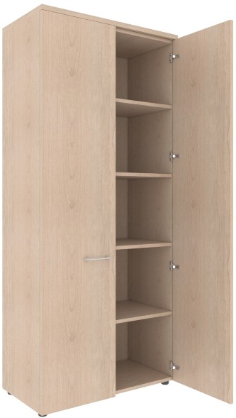 Шкаф с глухими дверьми и топом XHC 85.1 Бук Тиара 856х432х1955 XTEN