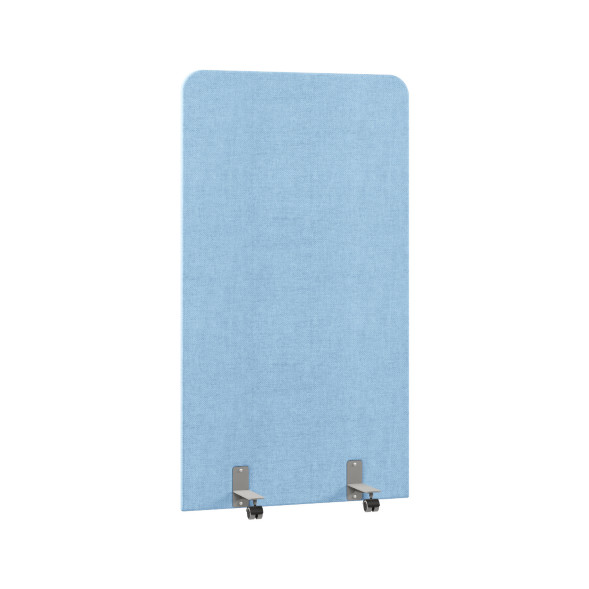 Акустическая перегородка на роликовых опорах RA.R-100/180 KITON 01/Серый 1000х28х1800 RAND Acoustic в Балашихе 