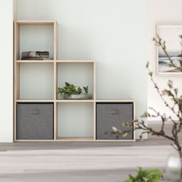 Стеллаж SH 1042 Дуб Сонома светлый 1044х330х1042 COMP в Балашихе 