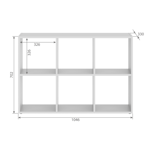 Стеллаж SH 7042 702х330х1042 COMP в Балашихе 