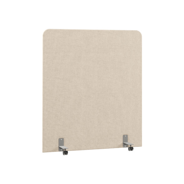 Акустическая перегородка на роликовых опорах RA.R-140/160 KITON 01/Серый 1400х28х1600 RAND Acoustic в Балашихе 