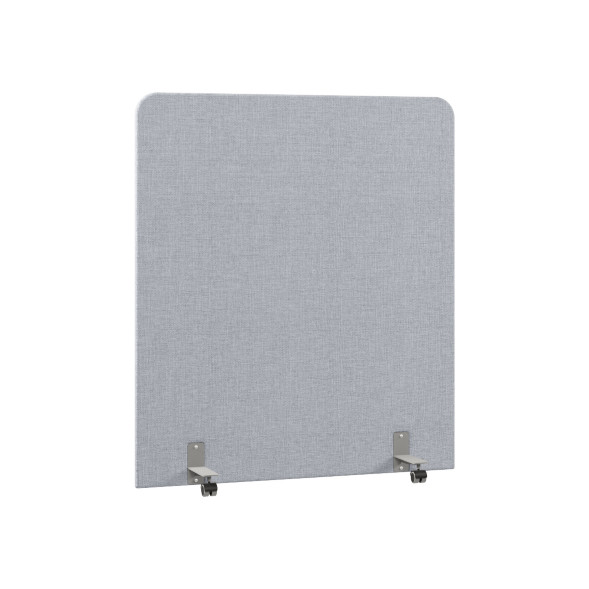 Акустическая перегородка на роликовых опорах RA.R-140/160 KITON 01/Серый 1400х28х1600 RAND Acoustic в Балашихе 