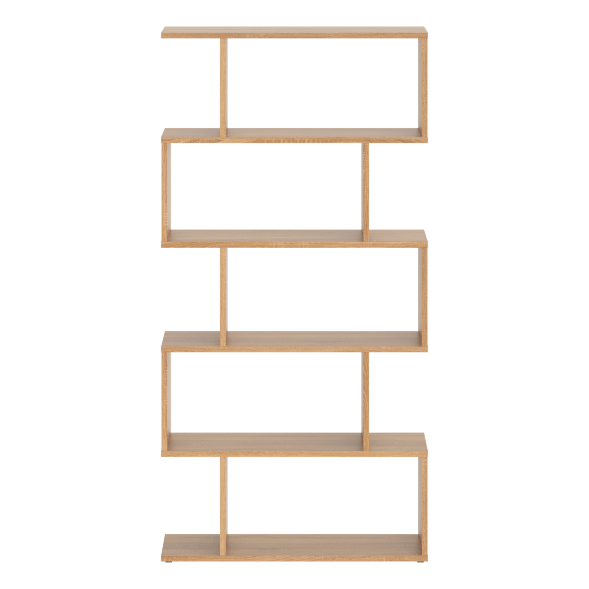 Стеллаж SH 7346 Дуб Сонома светлый 730х250х1416 COMP в Балашихе 