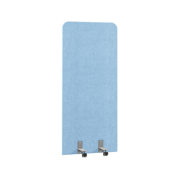 Акустическая перегородка на роликовых опорах RA.R-80/180 KITON 01/Серый 800х28х1800 RAND Acoustic в Балашихе 