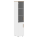 Шкаф колонка комбинированая (L) с топом FHC 40.2(L) Белый премиум/Белый премиум 404х429х1983 FORTA