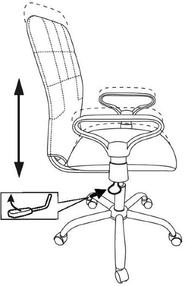 Кресло Бюрократ CH-596 в Балашихе 