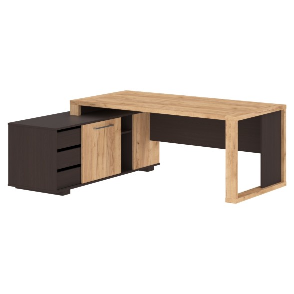 Стол руководителя с тумбой ACT 1916(L) 1950х1600х750 ALTO