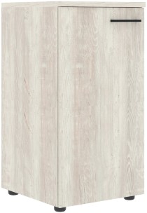 Шкаф колонка с глухой малой дверью (L) и топом XLC 42.1(L) Сосна Эдмонт 432х432х820 XTEN